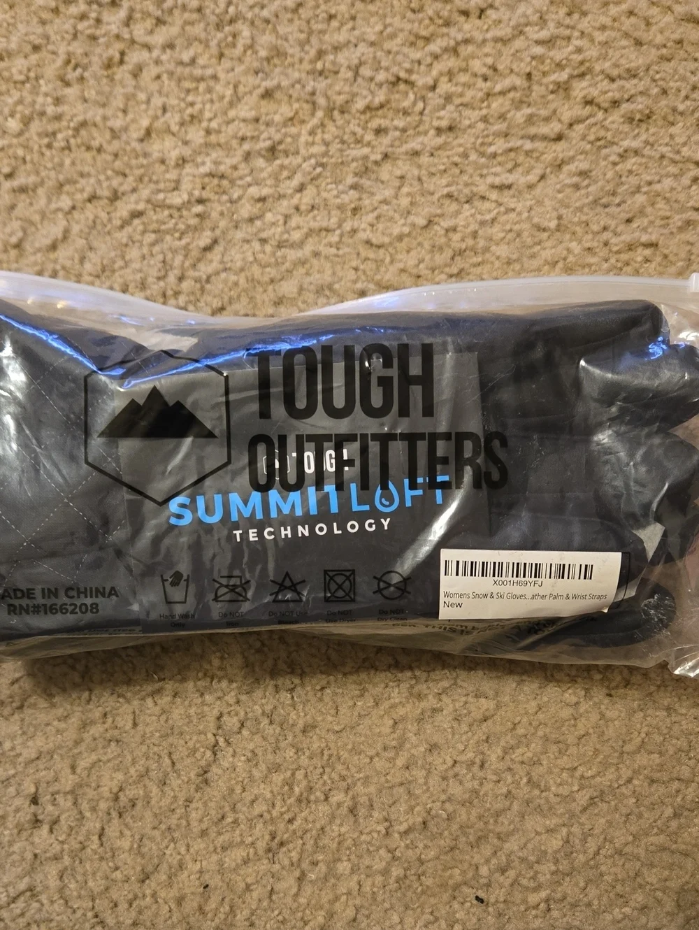 New Tough Outdoors Women's Waterproof Ski Snowboarding Gloves